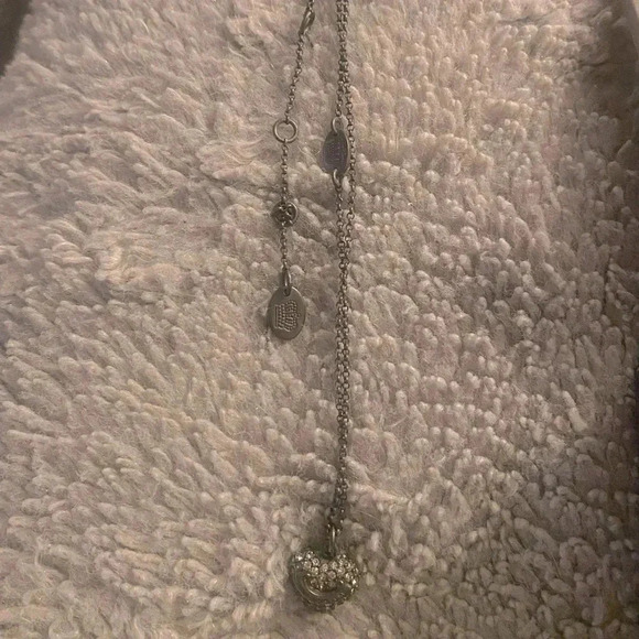 Vintage Juicy Couture Heart Necklace - Picture 5 of 9